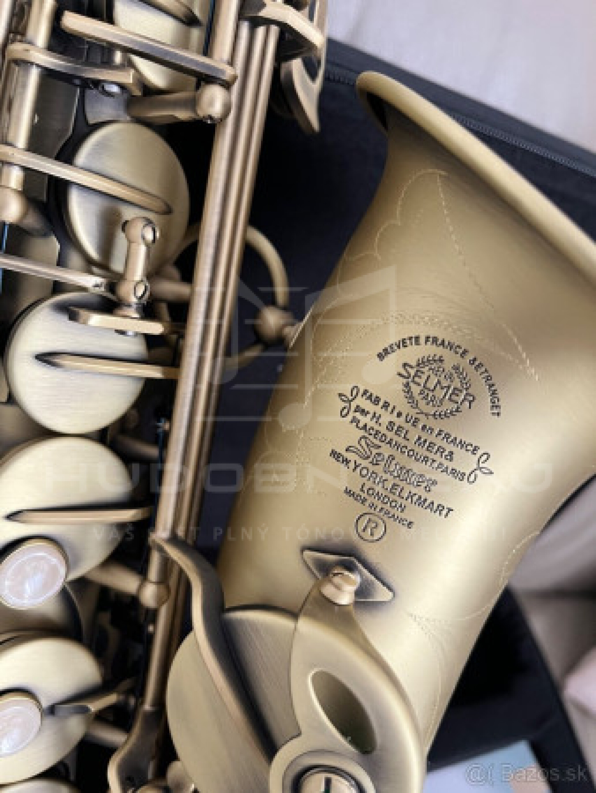 Es- Alt saxofón kópia Selmer- Mark VI - RETRO