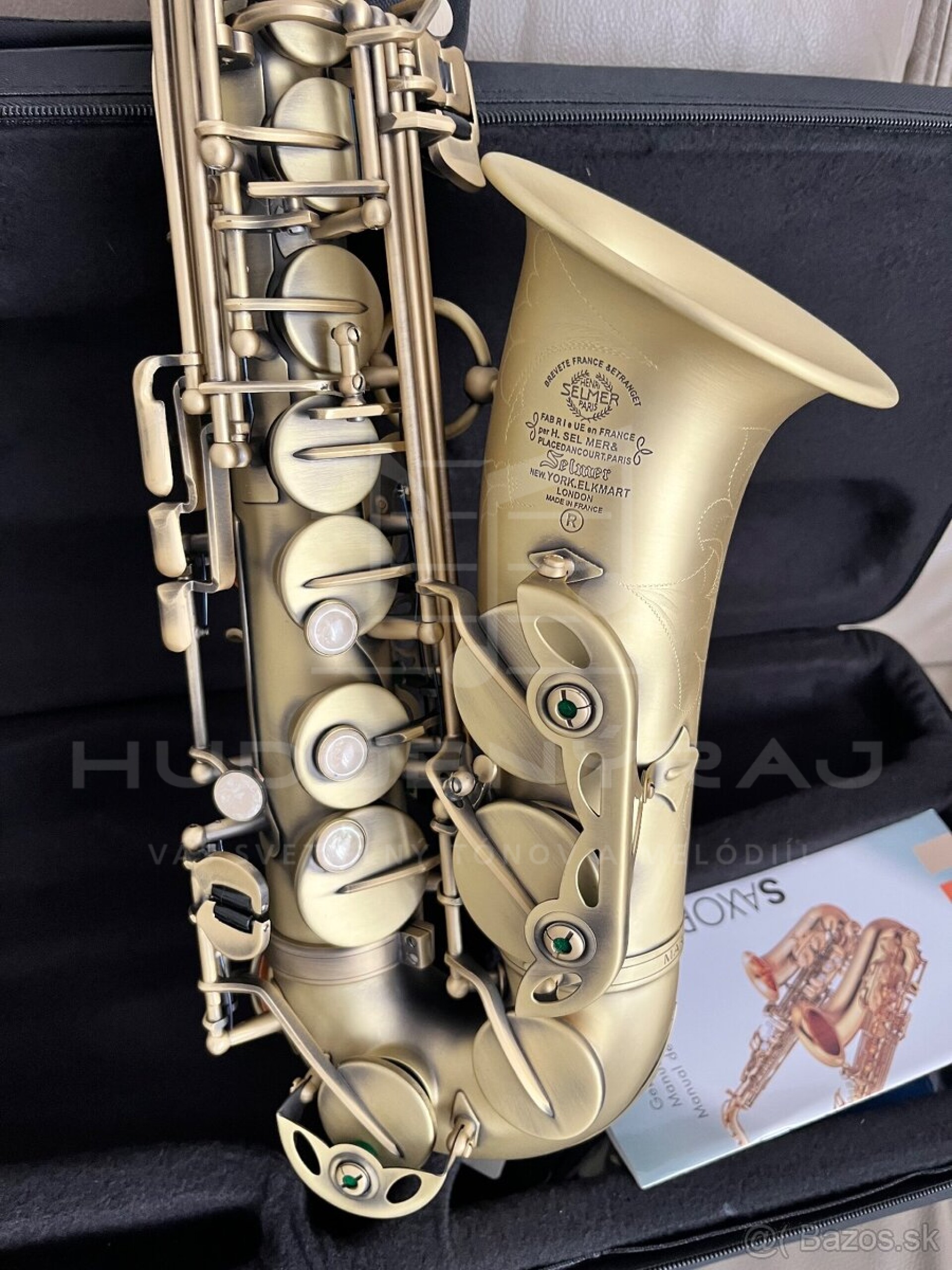 Predám nový alt saxofón kópia Selmer- Mark VI