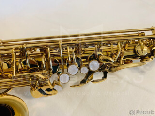 Nový Es- Alt saxofón - kópia k modelu Yamaha- pekný zvuk, ZLATOLAK