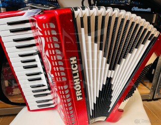Predám akordeón Weltmeister-Fröhlich Handel 72 basový