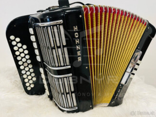 Predám nemeckú heligónku Hohner Overture V 5 hlasná, CF + poltóny,