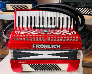 Predám akordeón Weltmeister-Fröhlich Handel 72 basový