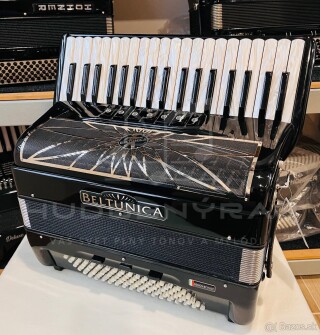Nový akordeón Beltunica Proffesionall- III- 96 basový
