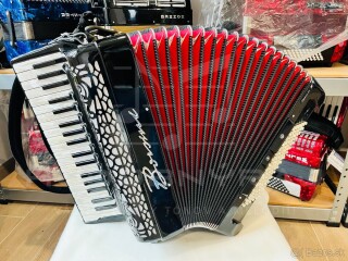 Predám profesionálny akordeón Borsini Wienna 374- 96 basový