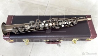 Nový B- SOPRÁN saxofón- kópia k modelu SELMER MARK VI- NELAKOVANÝ- nádherný zvuk,