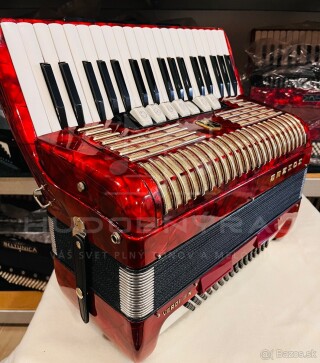 Predám akordeón Hohner Verdi II N- 96 Basový