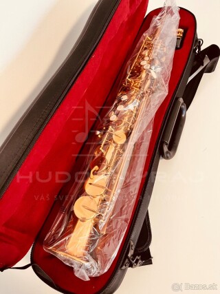 Predám nový B- SOPRÁN saxofón- kópia k modelu SELMER- nádherný zvuk, kvalitné materiály