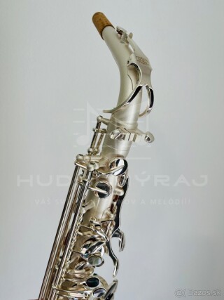 Predám nový Es- Alt saxofón- LE BELIN -SILVER- MAS 668