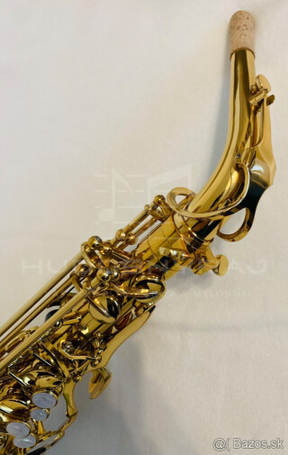 Nový Es- Alt saxofón - kópia k modelu Yamaha- pekný zvuk, ZLATOLAK