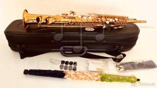 Predám nový B- SOPRÁN saxofón- kópia k modelu SELMER- nádherný zvuk, kvalitné materiály