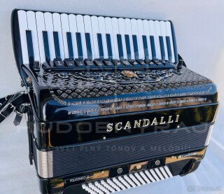 Akordeón Scandalli Polyfonico X- 96 bas používaný v top stave