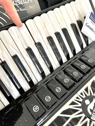 NA OBJEDNÁVKU!!! Nový akordeón Beltunica Proffesionall- DE LUXE 96 basový