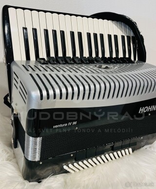 Akordeón HOHNER VENTURA IV 96 BAS- špičkový akordeón- pre náročných!!!
