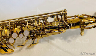 Nový Es- Alt saxofón - kópia k modelu Yamaha- pekný zvuk, ZLATOLAK
