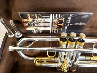 Predám novú profi B- Trúbku, Trumpeta kópia komplet s označením Vincent Bach 197