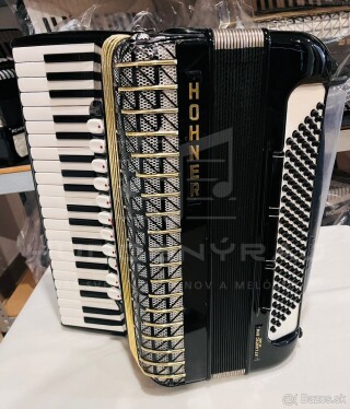 Predám akordeón Hohner Atlantic De Luxe. 120 Basový