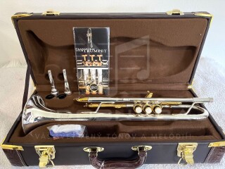 Predám novú profi B- Trúbku, Trumpeta kópia komplet s označením Vincent Bach 197