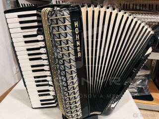 Predám akordeón Hohner Atlantic De Luxe. 120 Basový