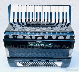 NOVÝ akordeón BELTUNICA BRILLIANT 80 basový-