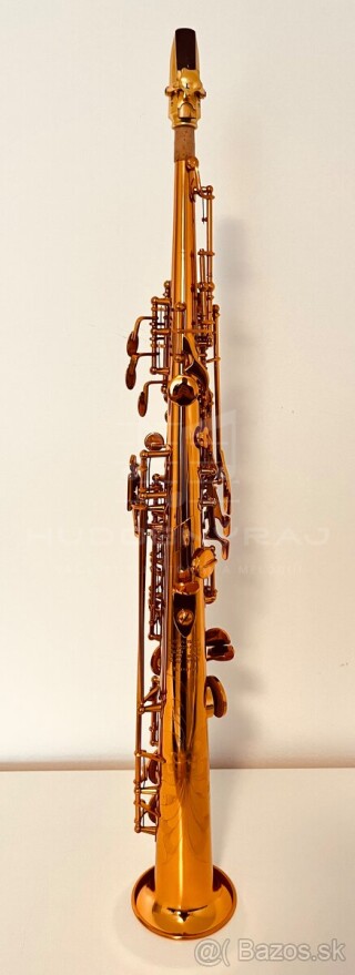 Predám nový B- SOPRÁN saxofón- kópia k modelu SELMER- nádherný zvuk, kvalitné materiály