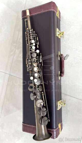 Nový B- SOPRÁN saxofón- kópia k modelu SELMER MARK VI- NELAKOVANÝ- nádherný zvuk,