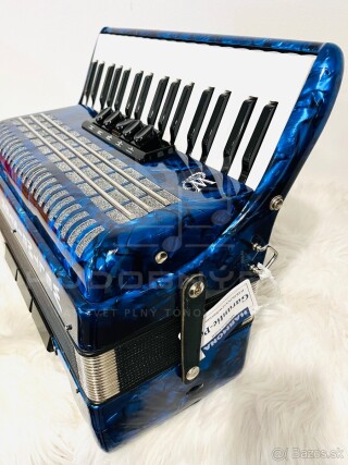 Predám akordeón Weltmeister Achat 72 basový- 2 roky záruka