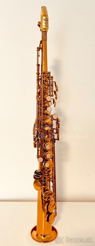 Predám nový B- SOPRÁN saxofón- kópia k modelu SELMER- nádherný zvuk, kvalitné materiály