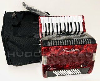 Nový akordeón FANTASIA- De Luxe 60 basový